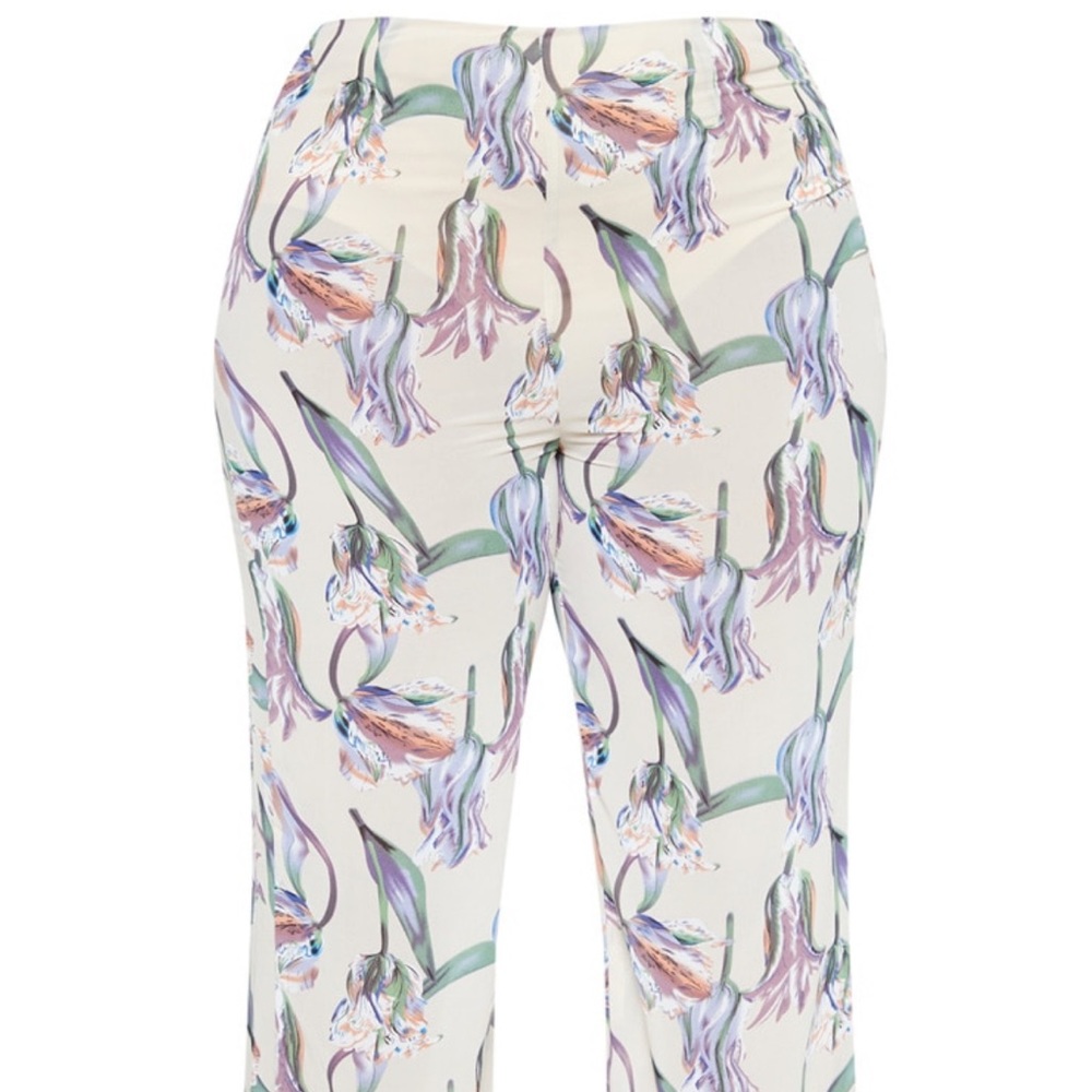 PLT Floral Wide Leg Pants